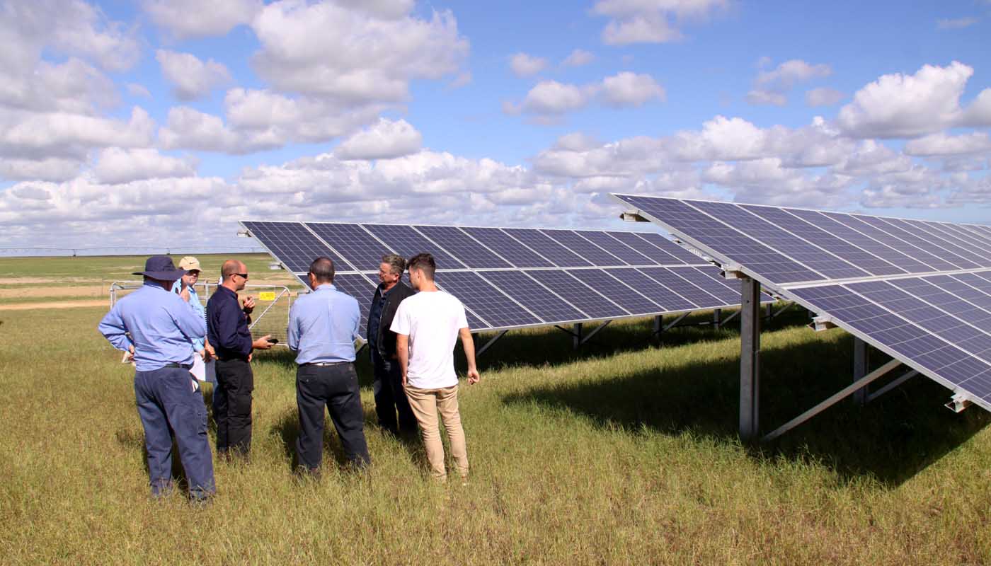 Solar Pumps for Centre Pivot Irrigation - Eneabba Field Day