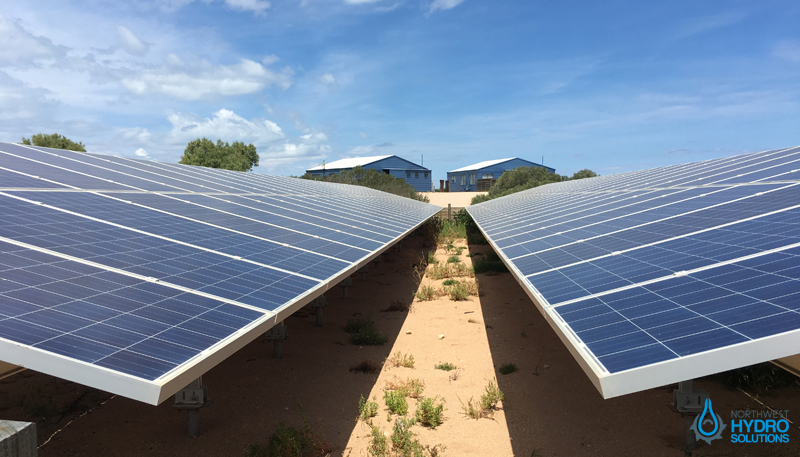 Solar Panels Mackerel Island Resort EMC Solar Tour
